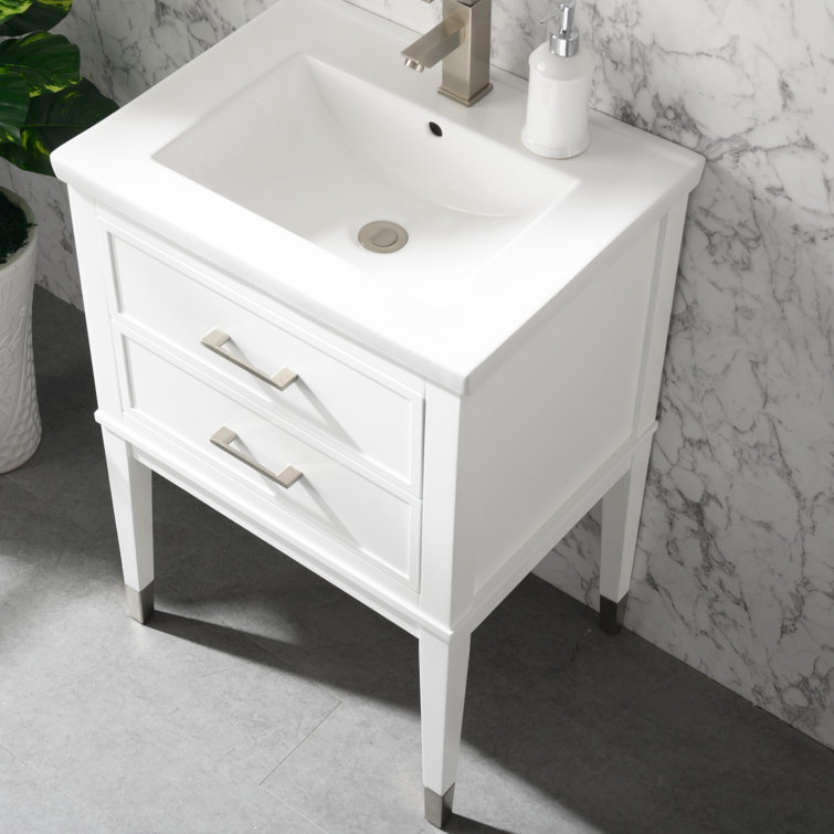 Everly Quinn Deon 24" Single Bathroom Vanity Set & Reviews Wayfair.ca
